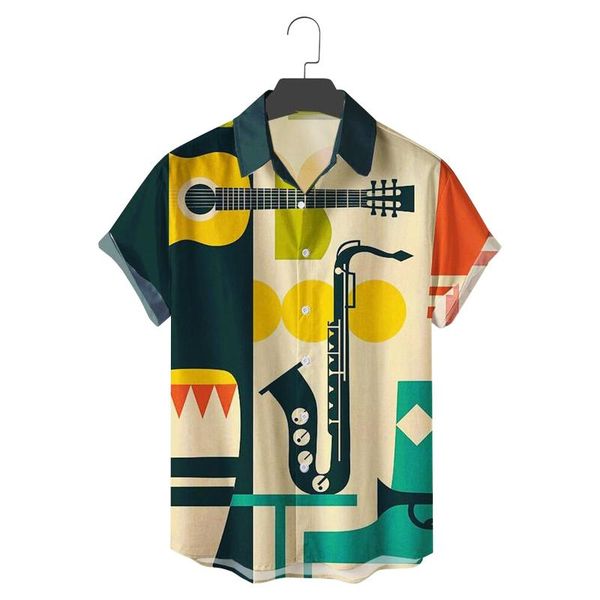 men's casual shirts hawaii beach men summer vacation camisas vintage printed short sleeve button down hawaiian for street, White;black
men's casual shirts hawaii beach men summer vacation camisas vintage printed short sleeve button down hawaiian for street, White;black