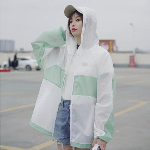 2021 hipster hooded jacket women summer sun-proof windbreaker patchwork transparent thin short coat zipper lightweight jackets, Black;brown
2021 hipster hooded jacket women summer sun-proof windbreaker patchwork transparent thin short coat zipper lightweight jackets, Black;brown