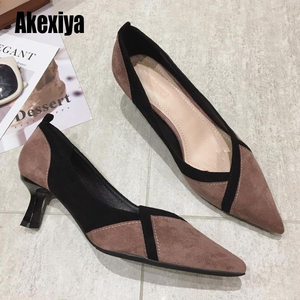 dress shoes 2021 autumn ladies high heels fashion temperament pointed shallow mouth suede women's rubber s907, Black
dress shoes 2021 autumn ladies high heels fashion temperament pointed shallow mouth suede women's rubber s907, Black
