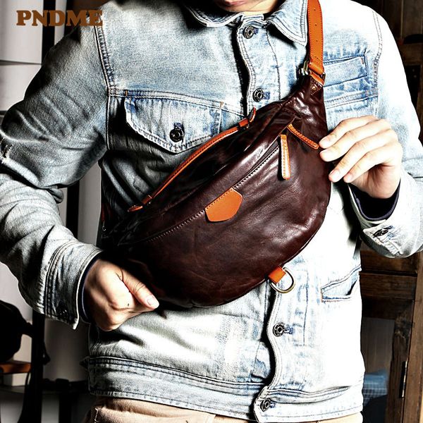 fashion vintage genuine leather men's chest bag luxury natural real cowhide multifunctional waist pack sports diagonal bag
fashion vintage genuine leather men's chest bag luxury natural real cowhide multifunctional waist pack sports diagonal bag