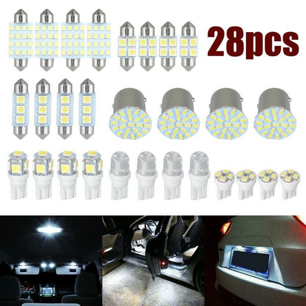 emergency lights 28pcs t10 w5w car interior led light dome license plate mixed lamp universal auto trunk parking bulbs set accessories
emergency lights 28pcs t10 w5w car interior led light dome license plate mixed lamp universal auto trunk parking bulbs set accessories
