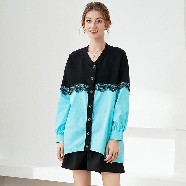 spring / autumn fashion elegant women blouse high street long sleeves shirts for ladies cardigan women's blouses &, White
spring / autumn fashion elegant women blouse high street long sleeves shirts for ladies cardigan women's blouses &, White