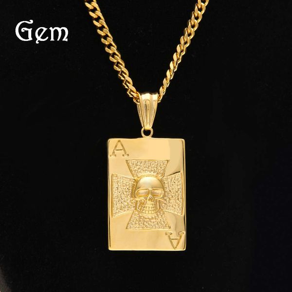 hip hop boutique stainless steel jewelry ghost face playing card pendant a men's cool item, Silver
hip hop boutique stainless steel jewelry ghost face playing card pendant a men's cool item, Silver