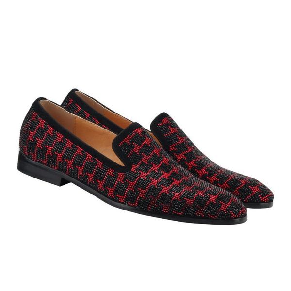 dress shoes brand loafers diamond decoration comfortable fashion us 5-12 mens flannelette wedding career work party dance, Black
dress shoes brand loafers diamond decoration comfortable fashion us 5-12 mens flannelette wedding career work party dance, Black