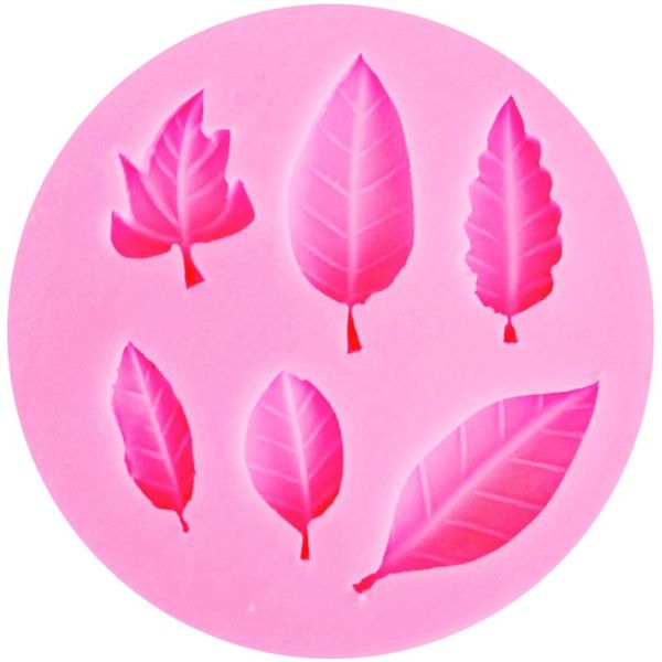 cake tools diy kitchen 6pcs different leaf-shaped leaves silicone fondant embossing mould sugar art tool handmade soap a079
cake tools diy kitchen 6pcs different leaf-shaped leaves silicone fondant embossing mould sugar art tool handmade soap a079