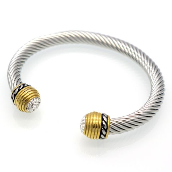 2021 men bracelet jewelry titanium steel two color open bracelet fashion bag stainless steel cable bracelet steel wire bangle punk style, Black 
2021 men bracelet jewelry titanium steel two color open bracelet fashion bag stainless steel cable bracelet steel wire bangle punk style, Black