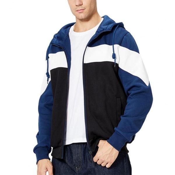 men's jackets stylish men hoodie all match color block zipper autumn winter hooded drawstring loose pockets patchwork sweatshirt male c, Black;brown
men's jackets stylish men hoodie all match color block zipper autumn winter hooded drawstring loose pockets patchwork sweatshirt male c, Black;brown