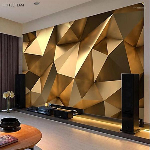 custom fashion personality wallpaper gold minimalist geometric living room bedroom papel de parede papier peint tapety1
custom fashion personality wallpaper gold minimalist geometric living room bedroom papel de parede papier peint tapety1
