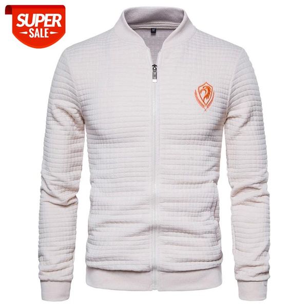 2020 New Spring Eagle Embroidery Sweatshirt Men Cardigan Stand Collar Bomber Jacket Men Casual Plaid Zipper Mens Sport Jacket #hp98, Black
2020 New Spring Eagle Embroidery Sweatshirt Men Cardigan Stand Collar Bomber Jacket Men Casual Plaid Zipper Mens Sport Jacket #hp98, Black