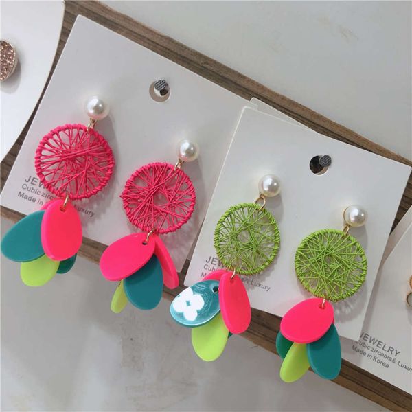 hbp fashion minority hand made colorful famous family style summer vacation and earrings, Silver
hbp fashion minority hand made colorful famous family style summer vacation and earrings, Silver