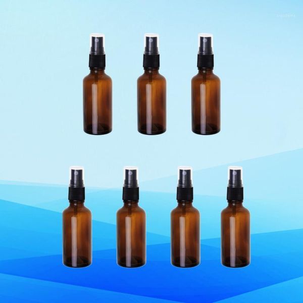 storage bottles & jars 7pcs glass spray bottle emulsion subpackaging press pump essential oil container brown (100ml)
storage bottles & jars 7pcs glass spray bottle emulsion subpackaging press pump essential oil container brown (100ml)