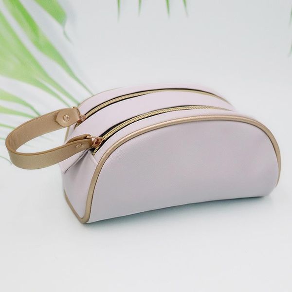 cosmetic bags & cases pu double zipper bag portable waterproof travel toiletry storage
cosmetic bags & cases pu double zipper bag portable waterproof travel toiletry storage