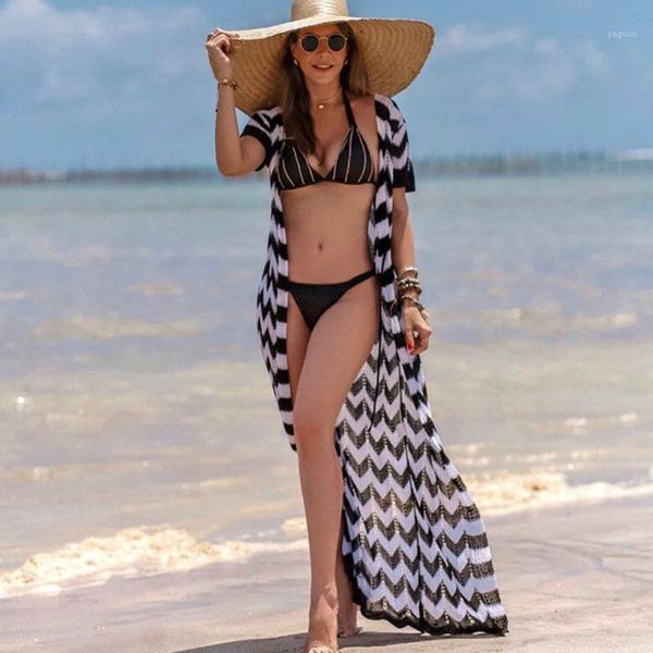 women swimsuit cover up sleeve kaftan beach tunic dress robe de plage cotton pareo high collar women's swimwear, White;black
women swimsuit cover up sleeve kaftan beach tunic dress robe de plage cotton pareo high collar women's swimwear, White;black