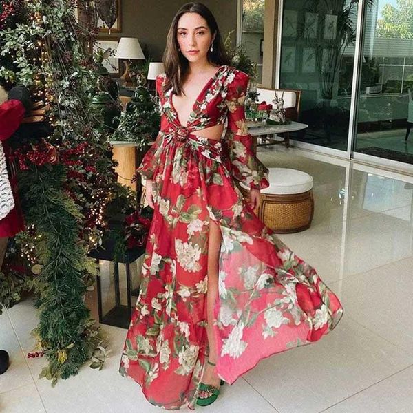 casual dresses superchic 2022 red printed lantern long sleeve cross backless summer boho beach v-neck women party dress, Black;gray
casual dresses superchic 2022 red printed lantern long sleeve cross backless summer boho beach v-neck women party dress, Black;gray