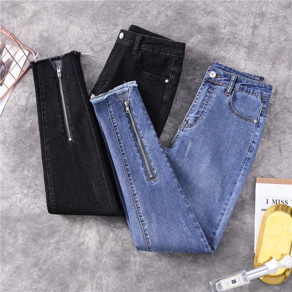 l-5xl plus size black blue slim streetwear stretch jeans woman high waist zipper casual denim trousers skinny women c7319 women's
l-5xl plus size black blue slim streetwear stretch jeans woman high waist zipper casual denim trousers skinny women c7319 women's