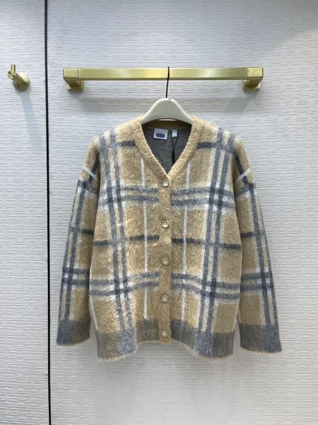 2021 autumn winter milan runway sweaters v neck long sleeve high end jacquard cardigan women's designer clothing 0918-7, White;black
2021 autumn winter milan runway sweaters v neck long sleeve high end jacquard cardigan women's designer clothing 0918-7, White;black