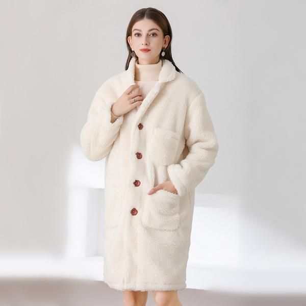 wywan faux fur coat women warm outwear plush notch collar loose fur jacket winter coat loose cardigan trench solid female jacket, Black
wywan faux fur coat women warm outwear plush notch collar loose fur jacket winter coat loose cardigan trench solid female jacket, Black