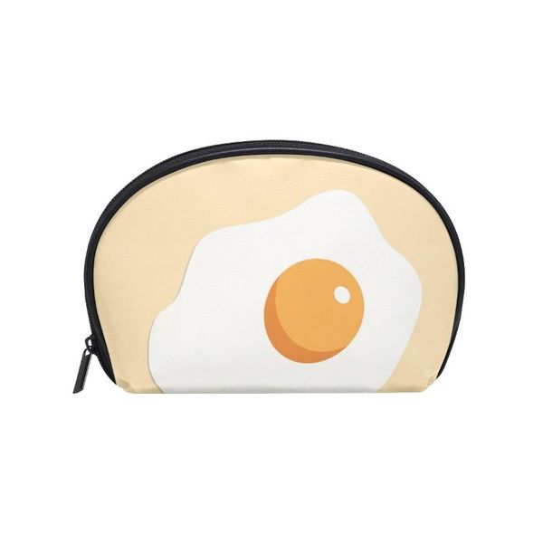 fengju multifuncition shell cosmetic bag purse half moon hanging travel toiletry pouch for girls woman fried egg yellow
fengju multifuncition shell cosmetic bag purse half moon hanging travel toiletry pouch for girls woman fried egg yellow