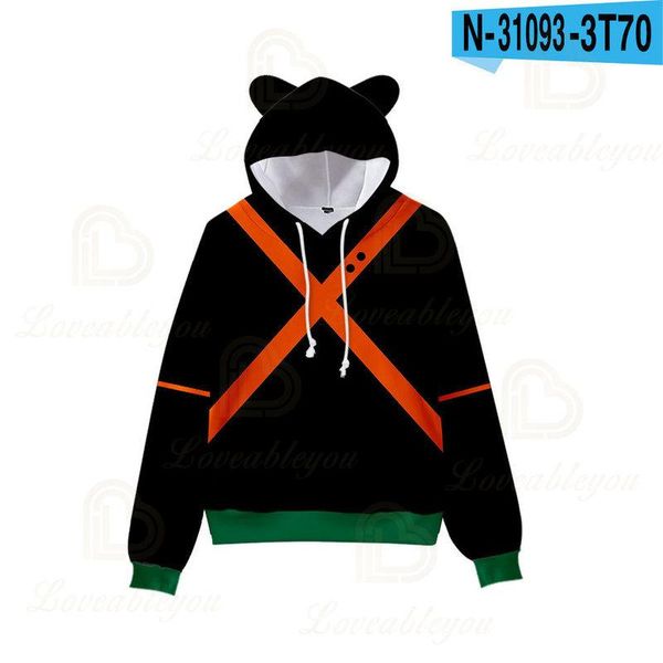 men's hoodies & sweatshirts my hero academia hoodie children kids cat ear harajuku boys girls women sweatshirt long sleeve hooded, Black
men's hoodies & sweatshirts my hero academia hoodie children kids cat ear harajuku boys girls women sweatshirt long sleeve hooded, Black