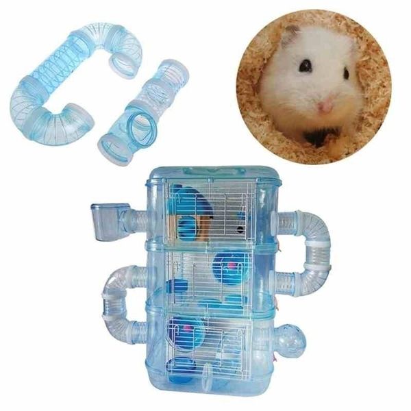 small animal supplies u-type plastic pipe line tubes training play connected external tunnels toys for animals hamster cages product
small animal supplies u-type plastic pipe line tubes training play connected external tunnels toys for animals hamster cages product