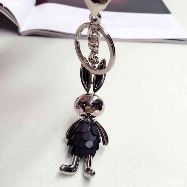 little rabbit pendant lovely schoolbag high-grade twelve zodiac exquisite red car key chain women's wind net, Silver
little rabbit pendant lovely schoolbag high-grade twelve zodiac exquisite red car key chain women's wind net, Silver