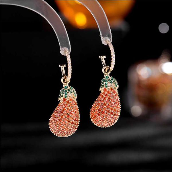 dangle & chandelier 2021 fashion creative earrings pavé purple zircon fun eggplant, Silver
dangle & chandelier 2021 fashion creative earrings pavé purple zircon fun eggplant, Silver