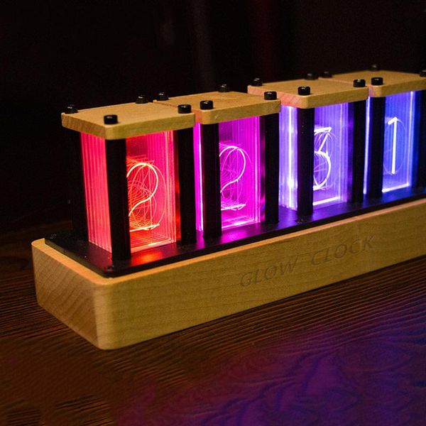 desk & table clocks digital electronic rgb clock nixie time tube glow led deskdecoration creative diy watch gift
desk & table clocks digital electronic rgb clock nixie time tube glow led deskdecoration creative diy watch gift