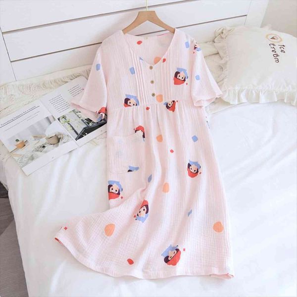 japanese style summer short sleeved women sleepwear 100% crepe cloth home service pink one piece nightdress sweet skirt, Black;red
japanese style summer short sleeved women sleepwear 100% crepe cloth home service pink one piece nightdress sweet skirt, Black;red