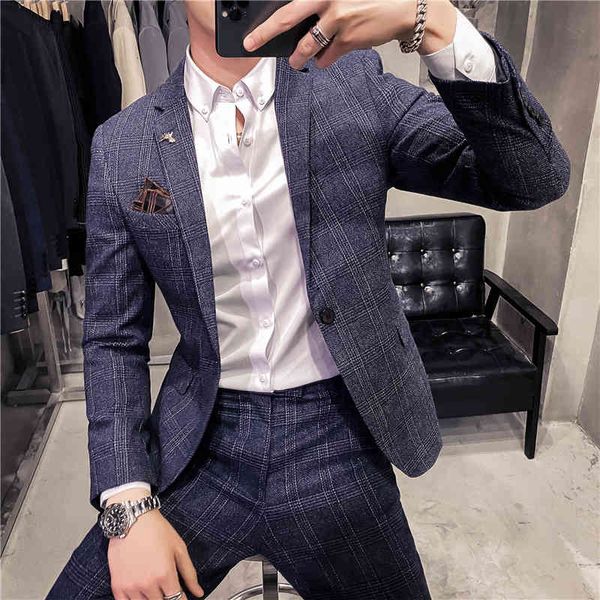 men's suits & blazers set of two male chess pieces, jacket and pants for men, slim fit, wedding dress, business, korean style jxg3, White;black
men's suits & blazers set of two male chess pieces, jacket and pants for men, slim fit, wedding dress, business, korean style jxg3, White;black