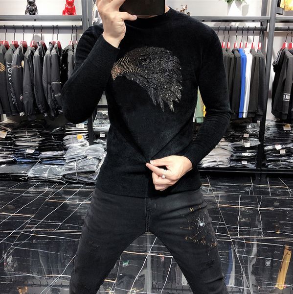 2021 new drop shipping knitted sweater mens clothes winter men pullover plus size 3xl diamond stone europe style sweaters 6s53, White;black
2021 new drop shipping knitted sweater mens clothes winter men pullover plus size 3xl diamond stone europe style sweaters 6s53, White;black