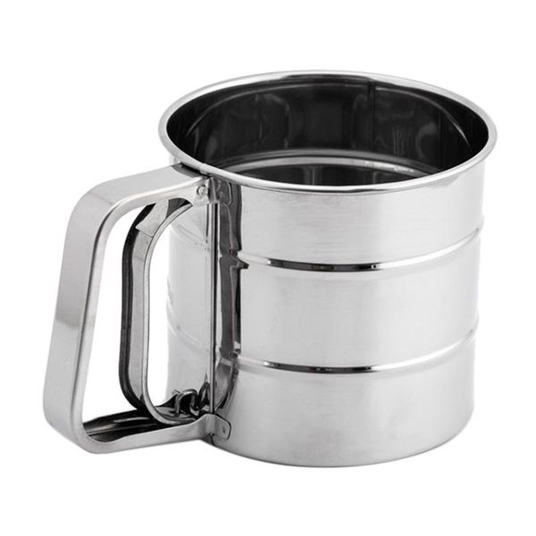 stainless steel shaker sieve cup powder mesh crank flour sifter with measuring scale for flour icing sugar ,small
stainless steel shaker sieve cup powder mesh crank flour sifter with measuring scale for flour icing sugar ,small