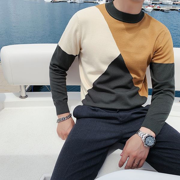 British Style 2021 Sweater Winter New Long Sleeve Knitted Shirts for Shredded Men's Pullovers The-neck Pull Homme XL7L, White;black
British Style 2021 Sweater Winter New Long Sleeve Knitted Shirts for Shredded Men's Pullovers The-neck Pull Homme XL7L, White;black