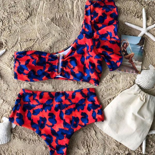 swimsuit women 2021 bikini plus size plavky set neck single shoulder leaf floral high waist print polyester new swim suit qwmf, Blue
swimsuit women 2021 bikini plus size plavky set neck single shoulder leaf floral high waist print polyester new swim suit qwmf, Blue