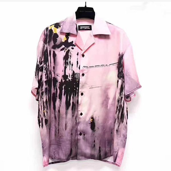 2021 new hip-hop rouge pink shirts 2021men women silk cloth high street british style represent beach mens camouflage shirt agh9, Black
2021 new hip-hop rouge pink shirts 2021men women silk cloth high street british style represent beach mens camouflage shirt agh9, Black