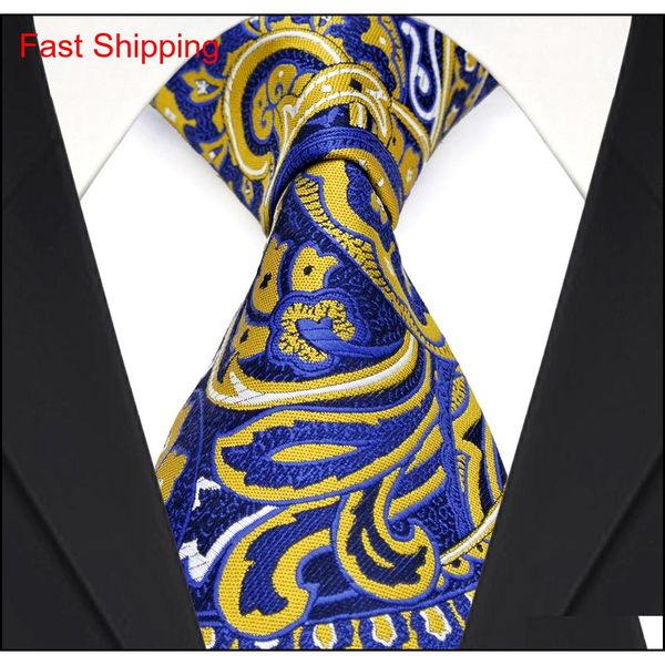 f11 yellow navy blue paisley floral mens ties neckties 100% silk jacquard qylxli bdehome, Blue;purple 
f11 yellow navy blue paisley floral mens ties neckties 100% silk jacquard qylxli bdehome, Blue;purple