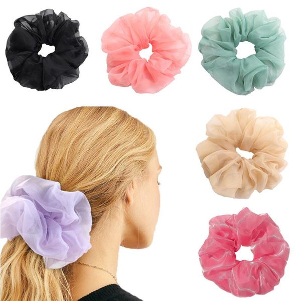 1pc silk hair ring oversized hair scrunchies yarn girls elastic band solid color accessories women, Slivery;white
1pc silk hair ring oversized hair scrunchies yarn girls elastic band solid color accessories women, Slivery;white