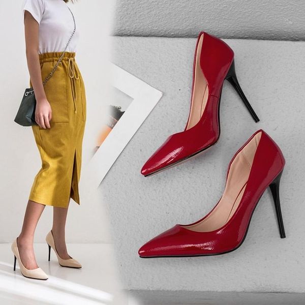 dress shoes high heels woman black red pointed toe female patent leather ladies pumps stiletto pigalle bridal
dress shoes high heels woman black red pointed toe female patent leather ladies pumps stiletto pigalle bridal