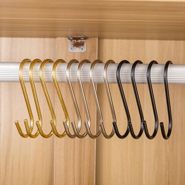 hooks & rails 1pc 10-40cm stainless steel round s shaped house kitchen pot pan bathroom hanger clothes storage rack tool tools
hooks & rails 1pc 10-40cm stainless steel round s shaped house kitchen pot pan bathroom hanger clothes storage rack tool tools