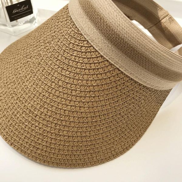 wide brim hats korean version of straw hat female summer outdoor travel sun visor beach leisure wild black, pink, navy blue, beige, etc, Blue;gray
wide brim hats korean version of straw hat female summer outdoor travel sun visor beach leisure wild black, pink, navy blue, beige, etc, Blue;gray