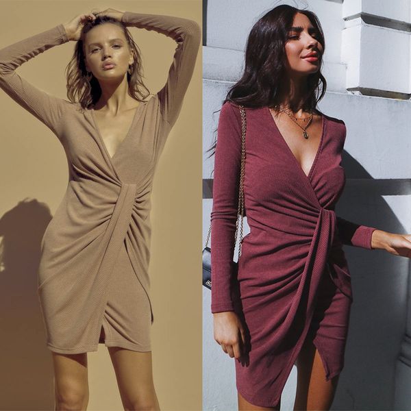 2021 new long sleeve v-neck solid color cotton jersey asymmetric hip mini summer casual office lady ldni, Black;gray
2021 new long sleeve v-neck solid color cotton jersey asymmetric hip mini summer casual office lady ldni, Black;gray