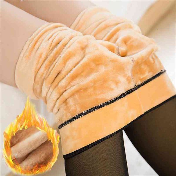 winter warm fake translucent women leggings thick fleece slim high waist plus push up velvet thermal elastic legging, Black
winter warm fake translucent women leggings thick fleece slim high waist plus push up velvet thermal elastic legging, Black