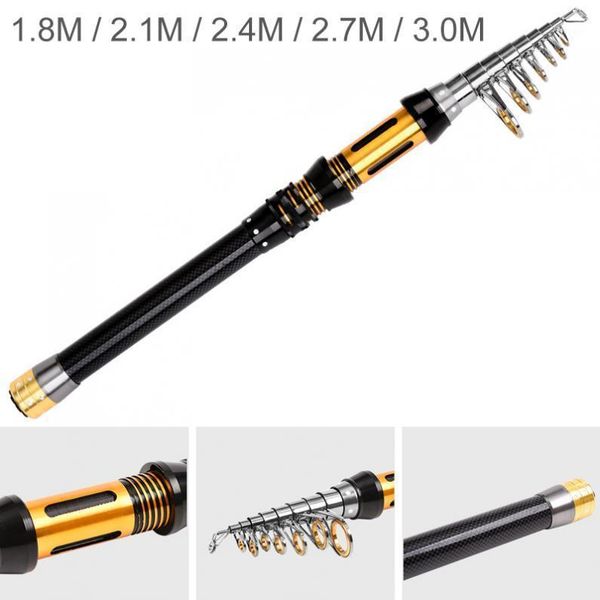 1.5m 1.8m 2.1m 2.4m 2.7m 3.0m carbon fiber fishing rod short sea rods ultra light travel spinning lure pole boat
1.5m 1.8m 2.1m 2.4m 2.7m 3.0m carbon fiber fishing rod short sea rods ultra light travel spinning lure pole boat