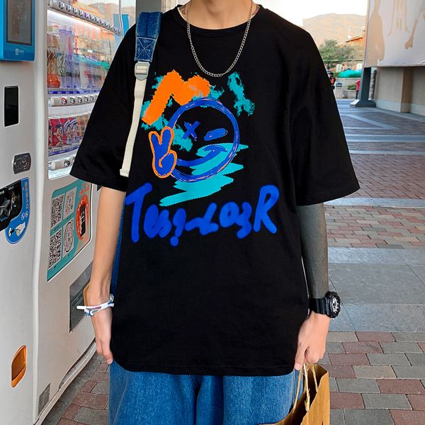 for 60-135kg black loose oversize 2021 menus rock skate hip hop t-shirt short sleeves streetwear tshirt s138, White;black
for 60-135kg black loose oversize 2021 menus rock skate hip hop t-shirt short sleeves streetwear tshirt s138, White;black