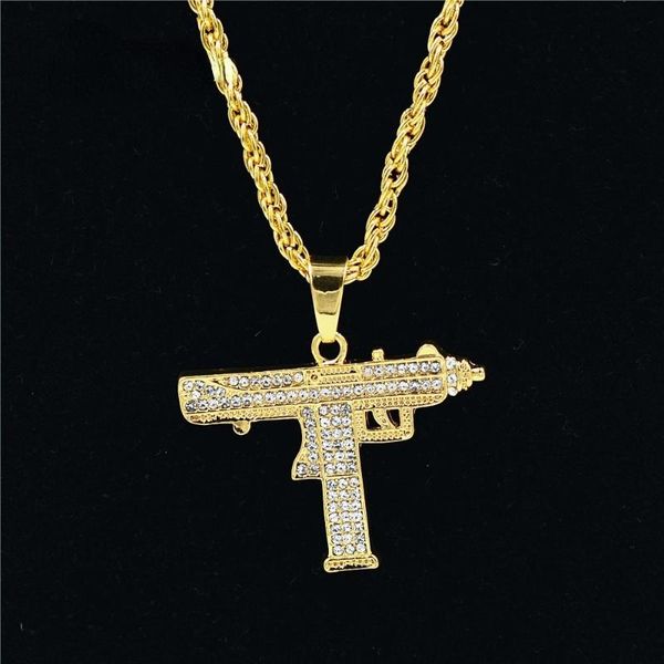 pendant necklaces net red hip-hop street jewelry exaggerated men's creative temperament zircon mp5 necklace wholesale, Silver
pendant necklaces net red hip-hop street jewelry exaggerated men's creative temperament zircon mp5 necklace wholesale, Silver