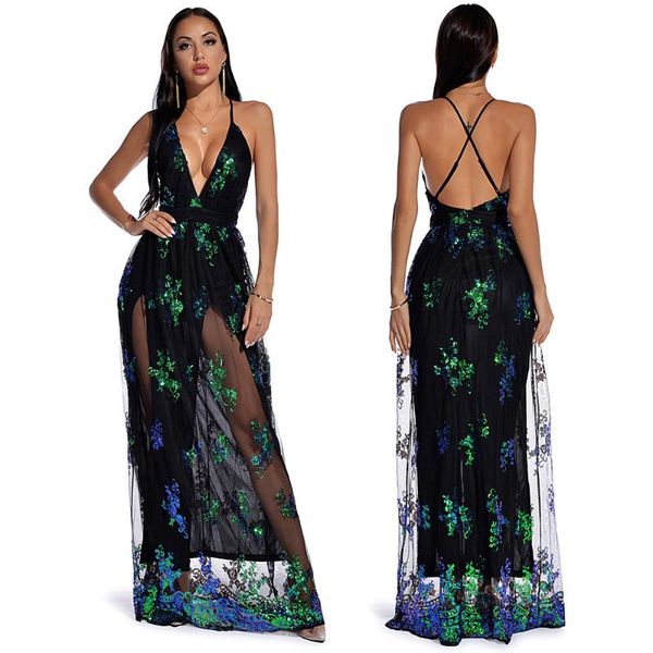 casual dresses club outfits sequin party woman dress women summer clothes bodycon vintage maxi elegant backless long vestido, Black;gray
casual dresses club outfits sequin party woman dress women summer clothes bodycon vintage maxi elegant backless long vestido, Black;gray