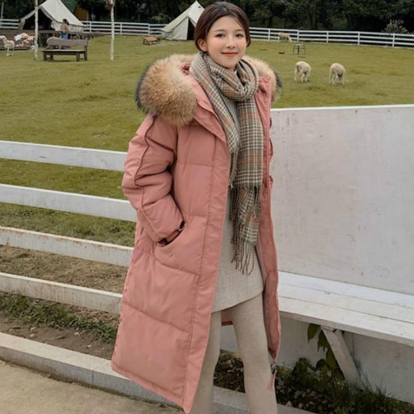 women's down & parkas forerun winter jacket 2021 long coats big artificial fur hooded cotton padding office lady warm oversized bubble, Black
women's down & parkas forerun winter jacket 2021 long coats big artificial fur hooded cotton padding office lady warm oversized bubble, Black
