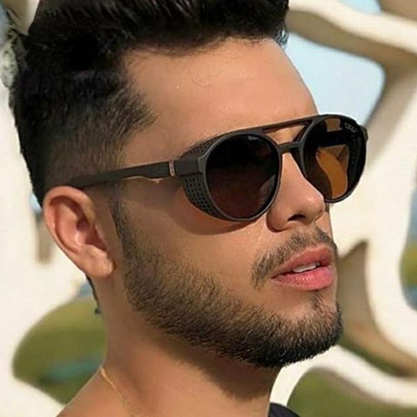 sunglasses classic punk men brand designer vintage sun glasses for gafas uv400, White;black
sunglasses classic punk men brand designer vintage sun glasses for gafas uv400, White;black