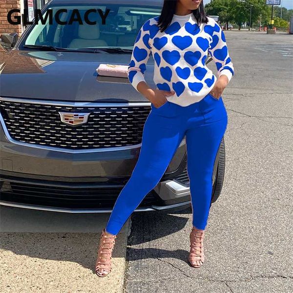 women two piece cute sweet suits long sleeve heart shirt & pocket pants set 210930, White
women two piece cute sweet suits long sleeve heart shirt & pocket pants set 210930, White