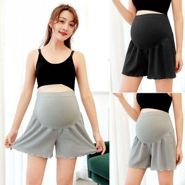 maternity bottoms pregnant women elastic waist shorts daily solid breathable thin summer wide straight over bump home indoor outdoor, White
maternity bottoms pregnant women elastic waist shorts daily solid breathable thin summer wide straight over bump home indoor outdoor, White