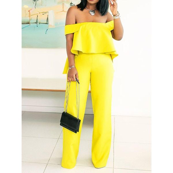 women's jumpsuits & rompers off shoulder wide leg jumpsuit women long overalls ruffle party stylish backless yellow high waist causal f, Black;white
women's jumpsuits & rompers off shoulder wide leg jumpsuit women long overalls ruffle party stylish backless yellow high waist causal f, Black;white